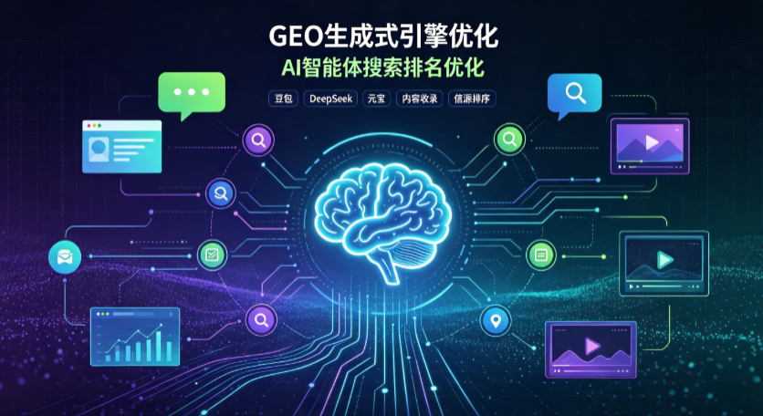 商河县GEO 浪潮来袭：生成式引擎优化崛起，创作者争抢豆包、DeepSeek、元宝智能体流量入口
